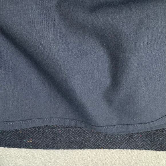 NWT Joules Hannah Tweed Wool Blend Skirt with Pockets Sz 12 Navy Confetti - Picture 8 of 11